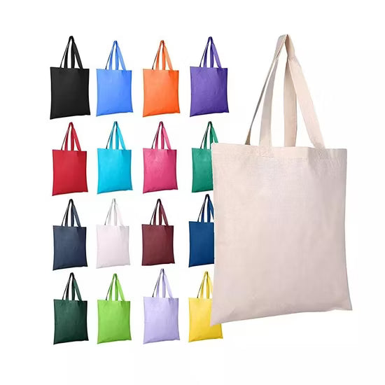 EcoFit Organic Cotton Canvas Tote (Large & Reusable)