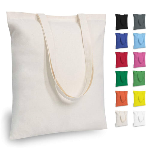 EcoFit Organic Cotton Canvas Tote (Large & Reusable)