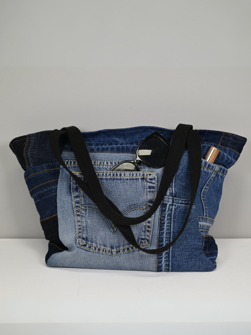 EcoReVive Upcycled Denim Tote