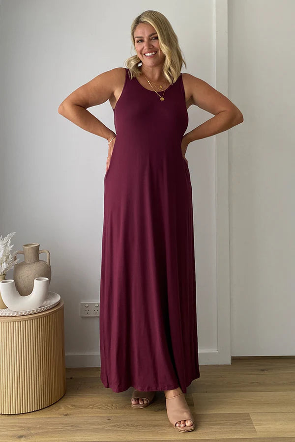 EcoFlow Bamboo Maxi Dress Women’s